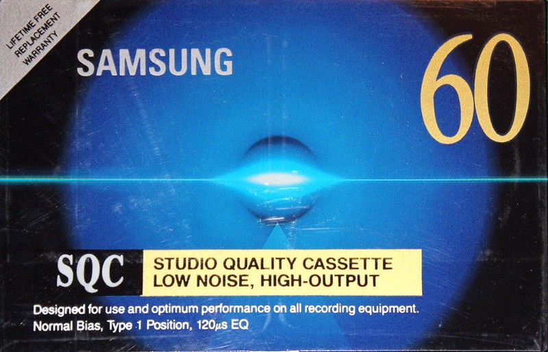 Compact Cassette:  Samsung - SQC 60