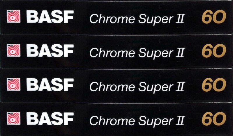 Compact Cassette: BASF  - Chrome Super II 60