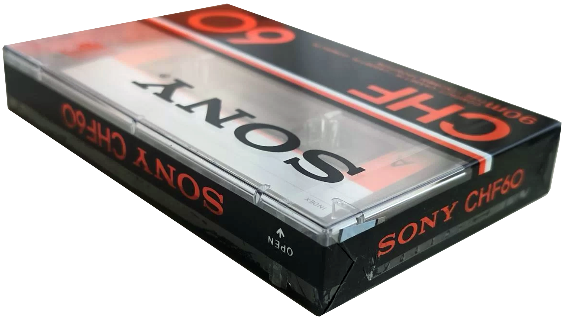Compact Cassette Sony CHF 60 "red SP" Type I Normal 1983 North America