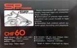 Compact Cassette Sony CHF 60 "red SP" Type I Normal 1983 North America