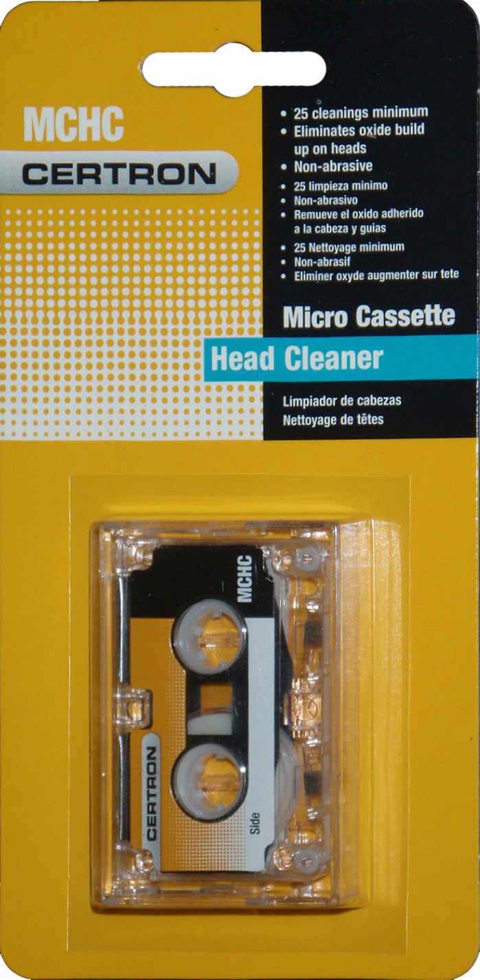 Blister Certron Cleaning Cassette 1993 North America