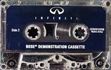 Compact Cassette Bose "Infiniti" Demonstration Tape 1990 USA