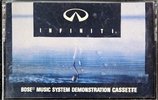 Compact Cassette Bose "Infiniti" Demonstration Tape 1990 USA