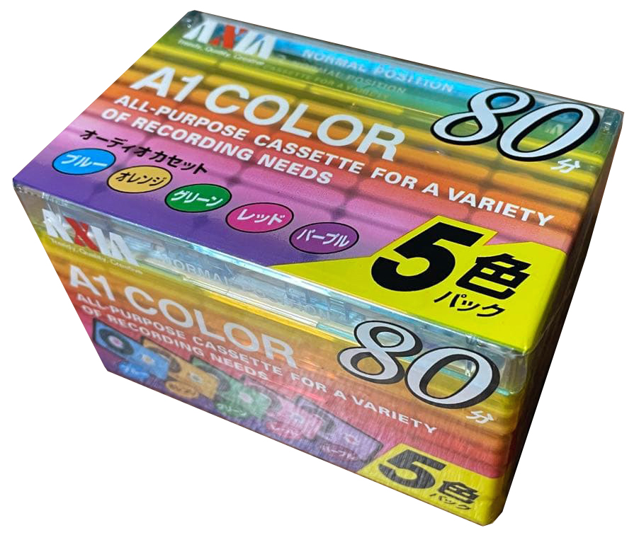 5 pack AXIA A 80 "Color A1SB 805 MIX" Type I Normal 2012 Japan