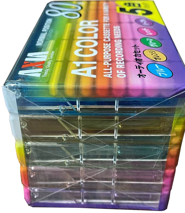 5 pack AXIA A 80 "Color A1SB 805 MIX" Type I Normal 2012 Japan
