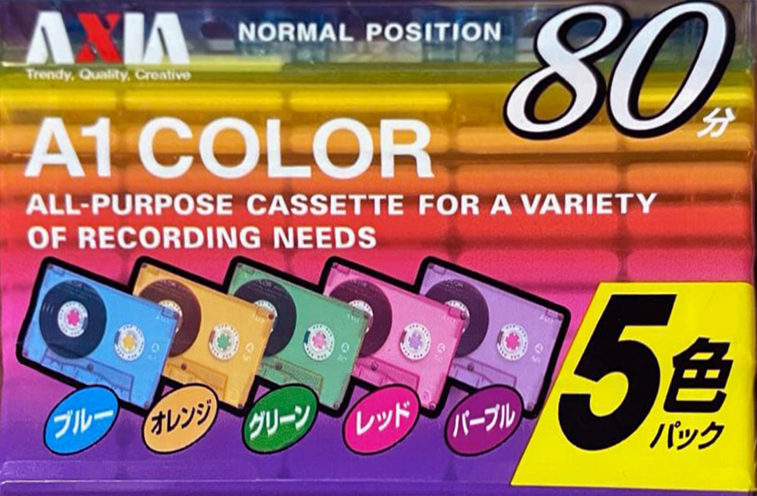 5 pack AXIA A 80 "Color A1SB 805 MIX" Type I Normal 2012 Japan