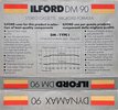 Compact Cassette Ilford DM 90 "Dynamax" Type I Normal 1988 Europe