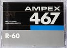 Digital Audio Tape Ampex 467 60 Type IV Metal 1991 USA