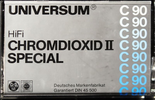 Compact Cassette Universum Special 90 Type II Chrome 1982 Europe