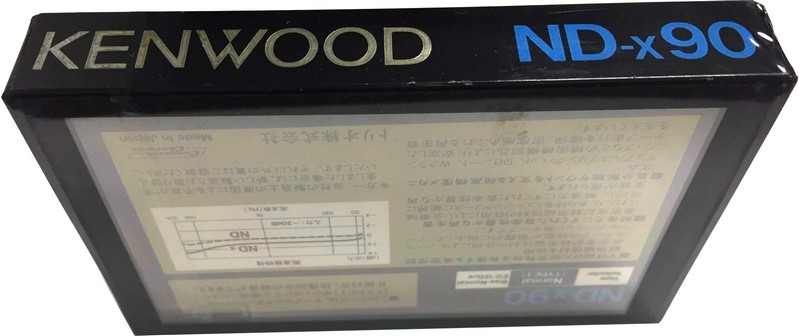 Compact Cassette Kenwood ND-x 90 Type I Normal 1985 Japan