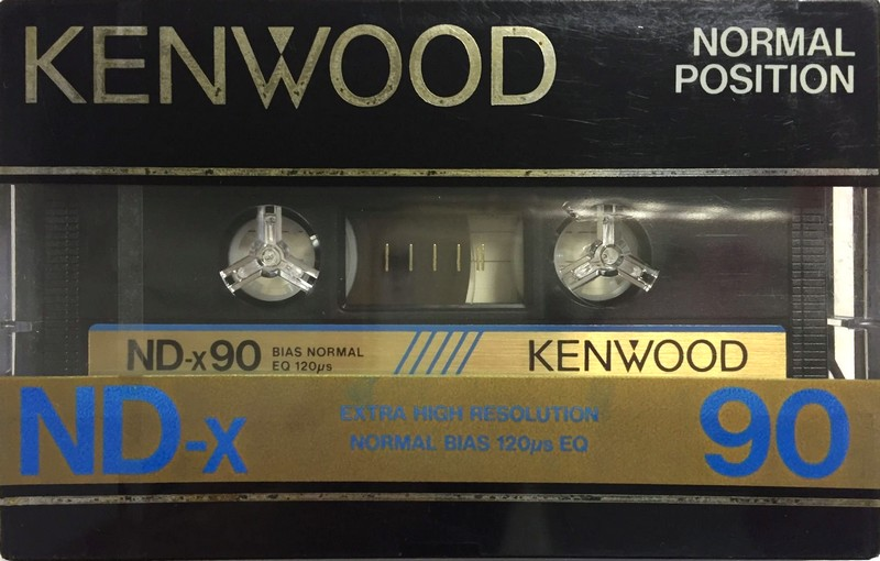 Compact Cassette Kenwood ND-x 90 Type I Normal 1985 Japan