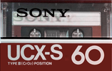 Compact Cassette Sony UCX-S 60 Type II Chrome 1982 Japan