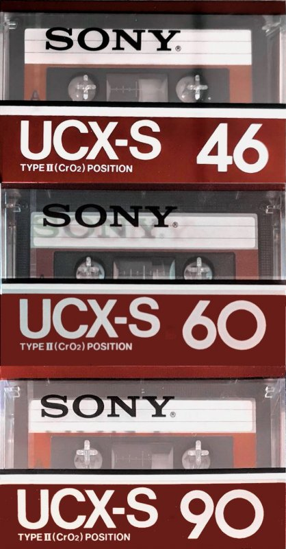 Compact Cassette: Sony  - UCX-S 60