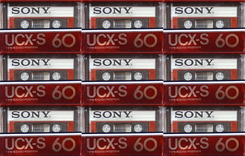 Compact Cassette: Sony  - UCX-S 60