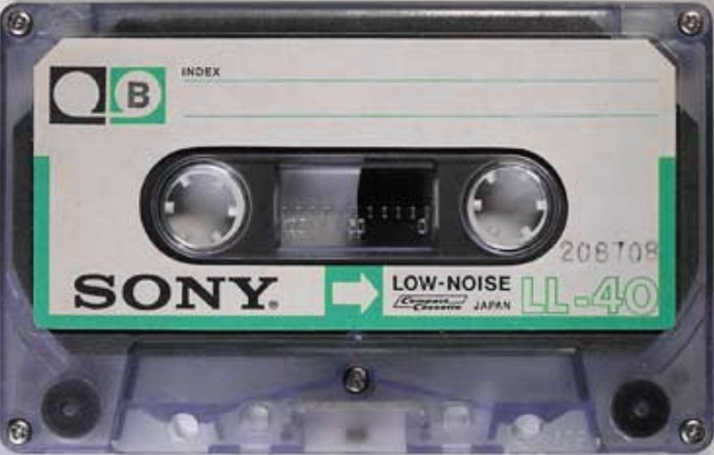 Compact Cassette Sony 40 "LL-40" Type I Normal 1973 Japan