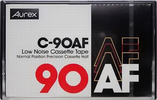Compact Cassette Aurex AF 90 Type I Normal 1980 Japan