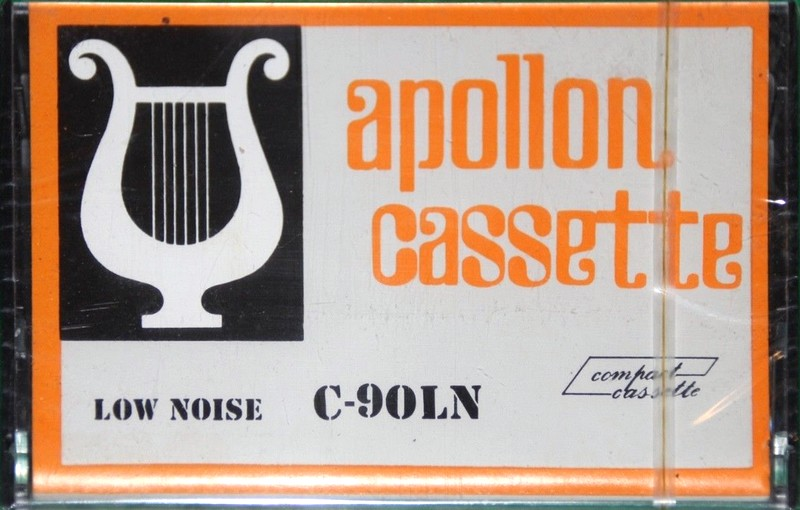 Compact Cassette Apollon 60 Type I Normal 1988 Hong Kong
