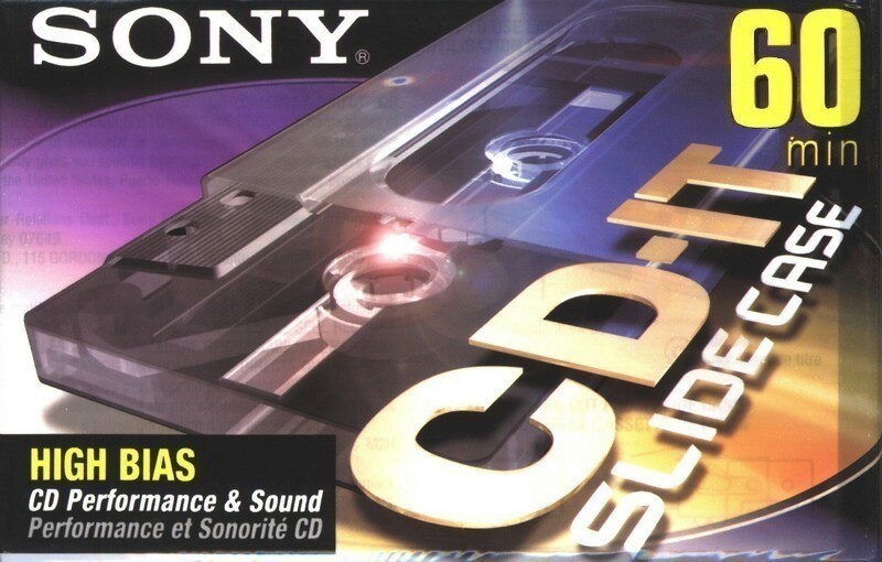 Compact Cassette: Sony  - CD-IT 60