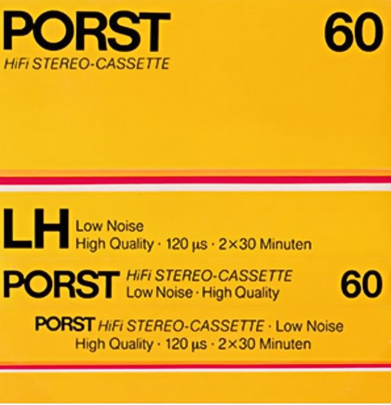 Compact Cassette:  Porst -  60