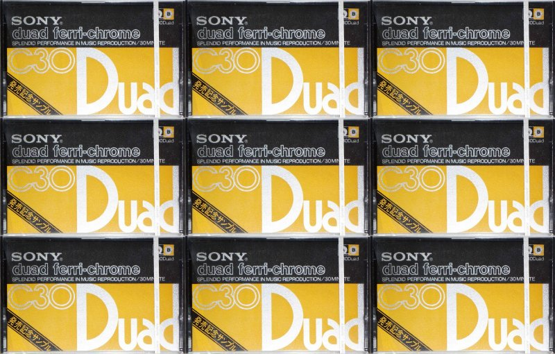 Compact Cassette: Sony  - Duad 30