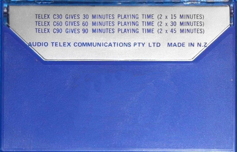 Compact Cassette: Unknown Telex -  90