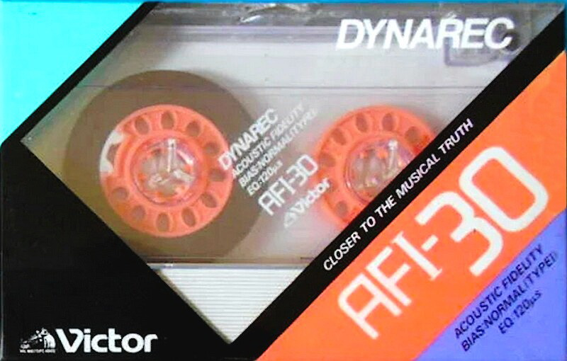 Compact Cassette Victor Dynarec AFI 30 Type I Normal 1987 Japan