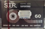 Compact Cassette STR Superferro 60 Type I Normal Italy