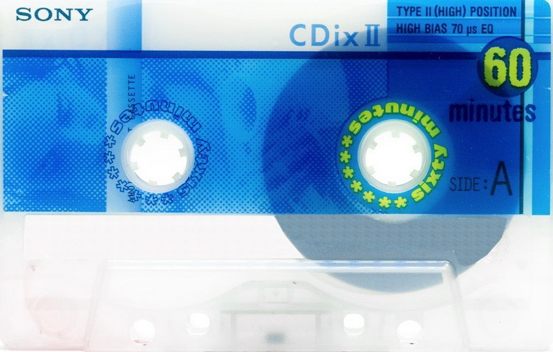 Compact Cassette: Sony  - CDix II 60