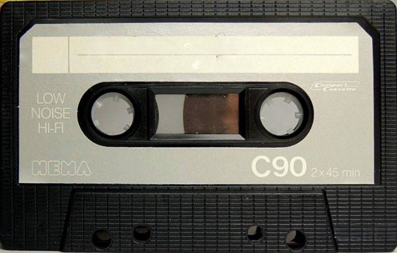 Compact Cassette Hema 90 "Low Noise Hi Fi" Type I Normal 1978 Netherlands