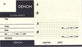 Compact Cassette Denon RG-X 90 Type I Normal 1990 Japan