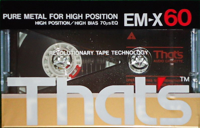 Compact Cassette: Taiyo Yuden Thats - EM-X 60