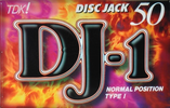Compact Cassette TDK DJ1 Disc Jack 50 "DJ1-50N" Type I Normal 1996 Japan