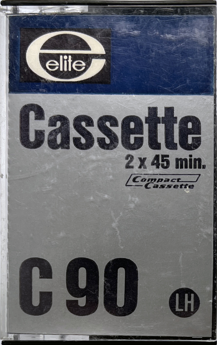 Compact Cassette Elite LH 90 "orange" Type I Normal 1974 Germany
