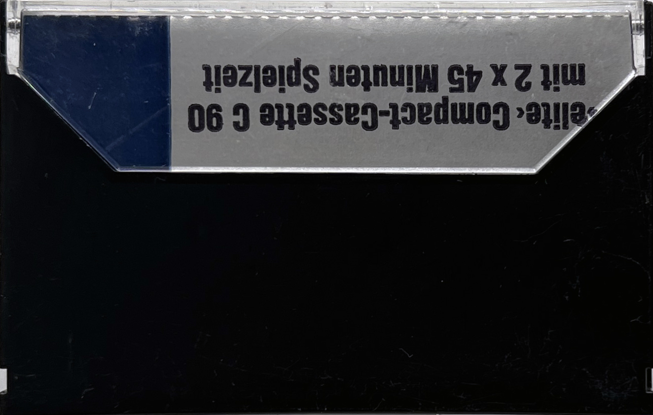 Compact Cassette Elite LH 90 "orange" Type I Normal 1974 Germany