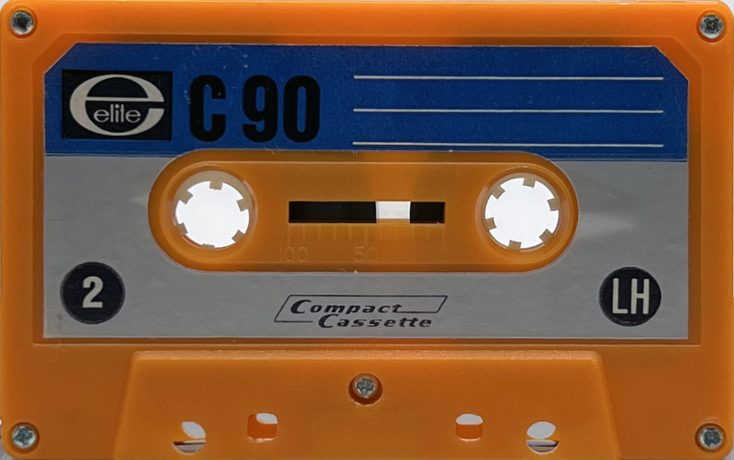 Compact Cassette Elite LH 90 "orange" Type I Normal 1974 Germany