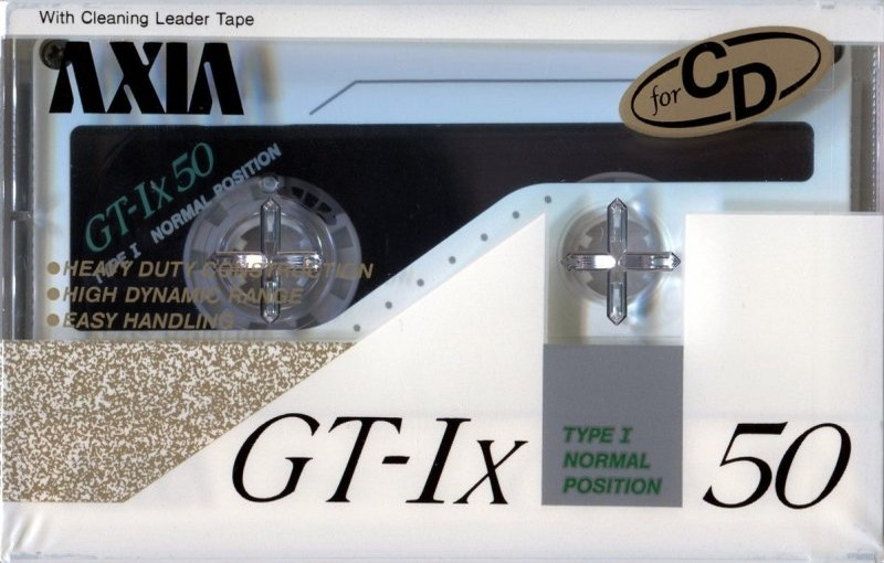 Compact Cassette: FUJI AXIA - GT-Ix 50