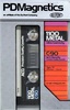 Compact Cassette PDM 1100 Metal 90 Type IV Metal 1981 Europe