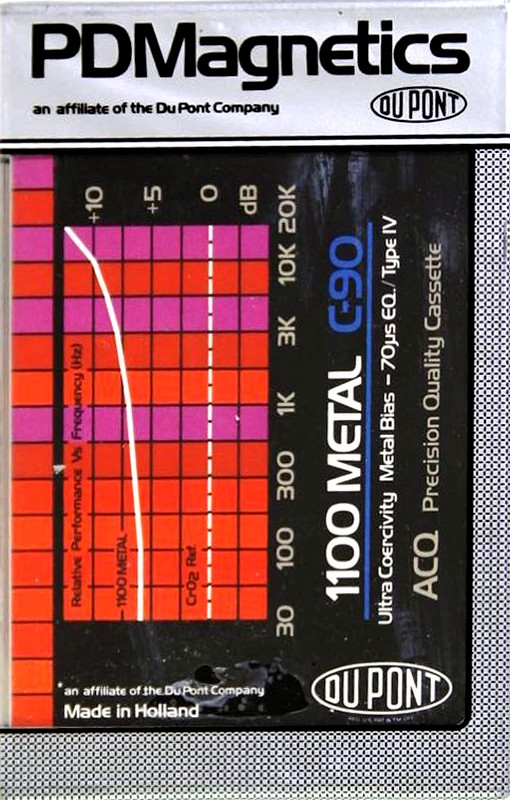 Compact Cassette:  PDM - 1100 Metal 90