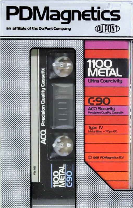 Compact Cassette:  PDM - 1100 Metal 90