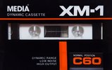 Compact Cassette Media XM-1 60 Type I Normal 1988 South Korea
