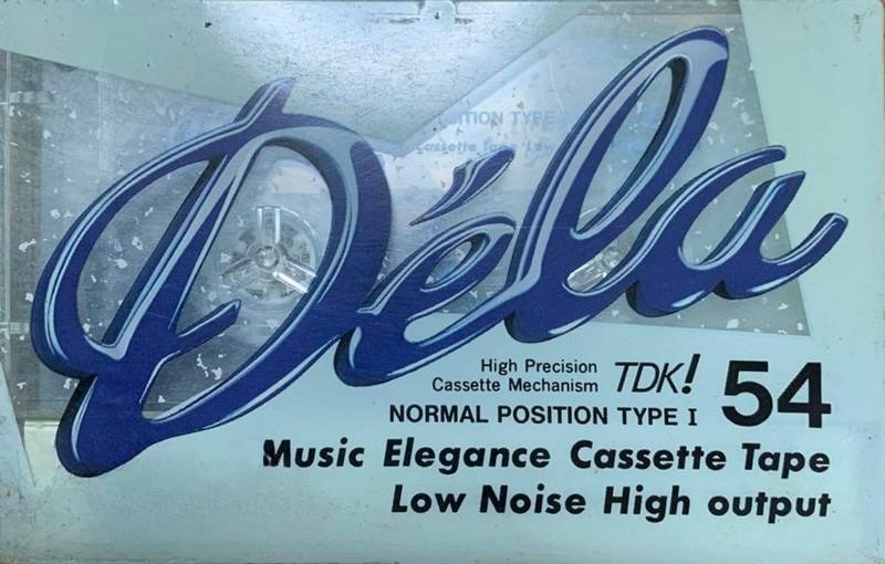 Compact Cassette TDK Dela 54 Type I Normal 1989 Japan
