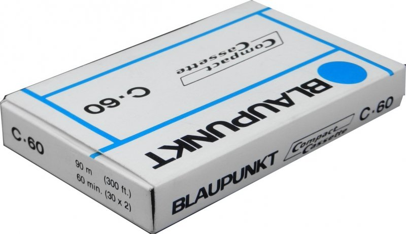 Compact Cassette Blaupunkt 60 Type I Normal Germany