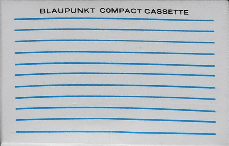 Compact Cassette Blaupunkt 60 Type I Normal Germany