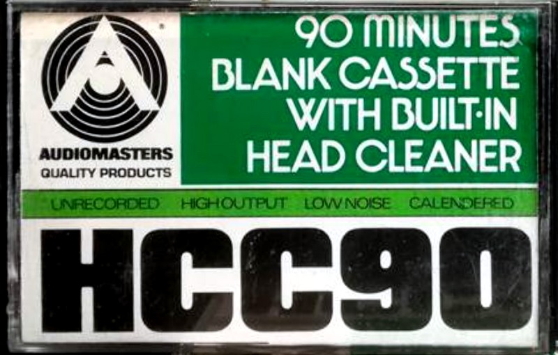 Compact Cassette Audiomasters 90 "HCC" Type I Normal USA