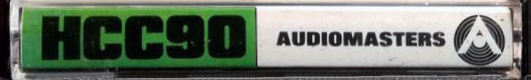Compact Cassette Audiomasters 90 "HCC" Type I Normal USA