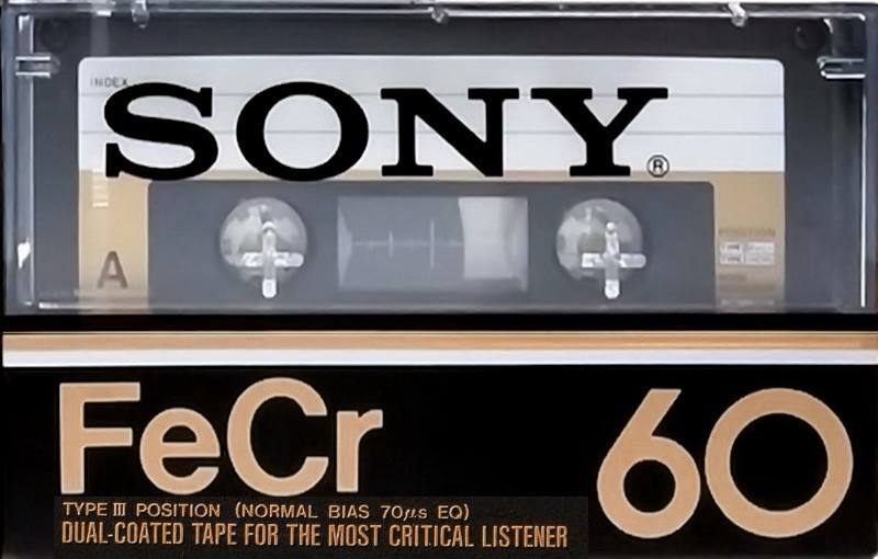 Compact Cassette: Sony  - FeCr 60