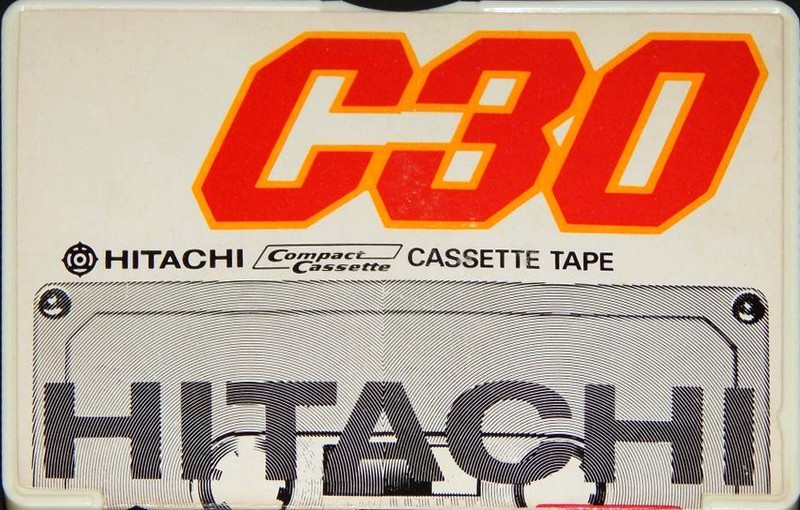 Compact Cassette Hitachi 30 Type I Normal Japan