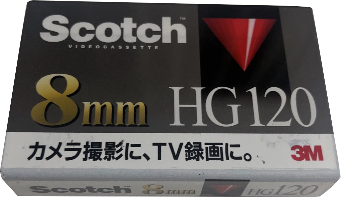 Video8, Hi8, Digital8 Scotch HG 120 Type IV Metal 1995 Japan