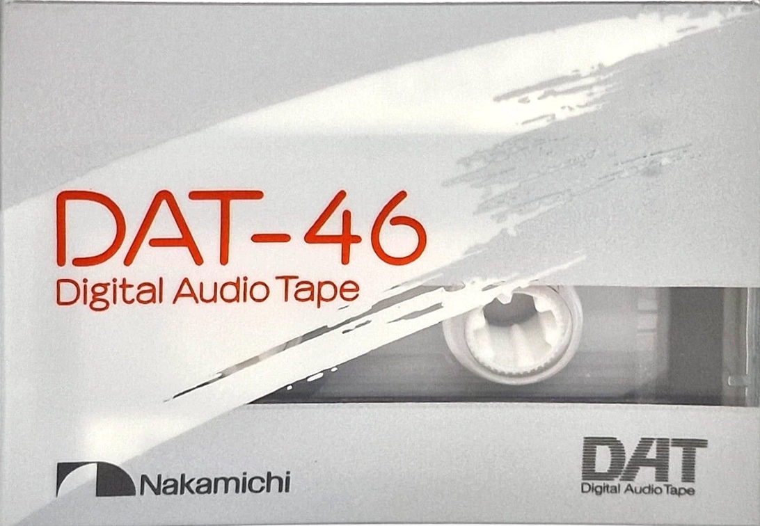 Digital Audio Tape Nakamichi 46 Type IV Metal 1990 Japan
