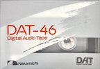 Digital Audio Tape Nakamichi 46 Type IV Metal 1990 Japan
